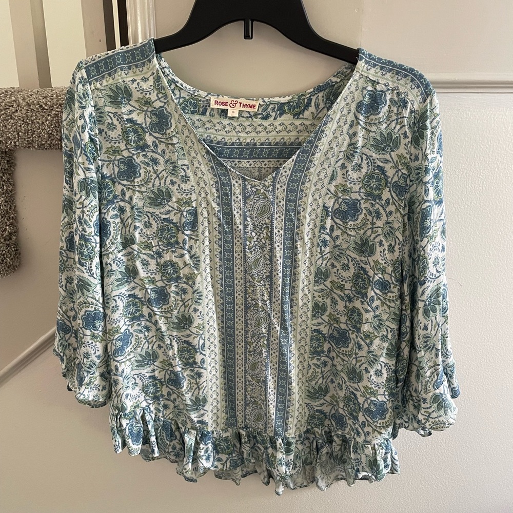 Bohemian style top